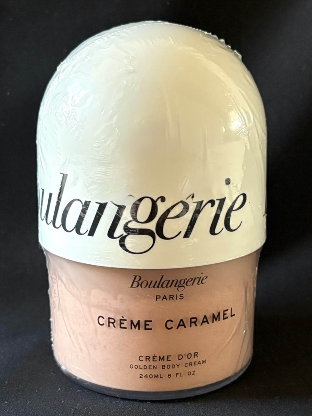Boulangerie Paris Crème Caramel Golden Body Cream 8oz/240ml EXP 2028 NEW SEALED